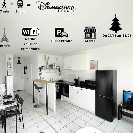 Mickey'S House - Apartments 4 Persons - 10 Min Disneyland Paris Бюссі-Сен-Жорж Екстер'єр фото